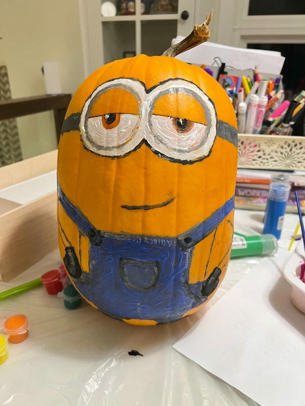 trang trí bí ngô 1