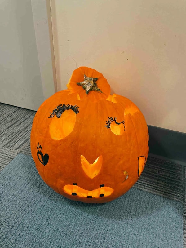 trang trí bí ngô 11