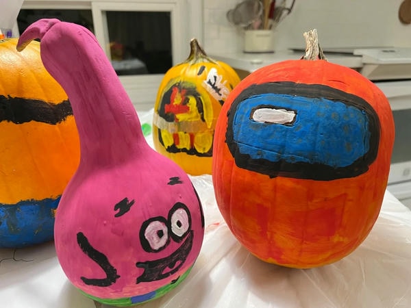 trang trí bí ngô 2