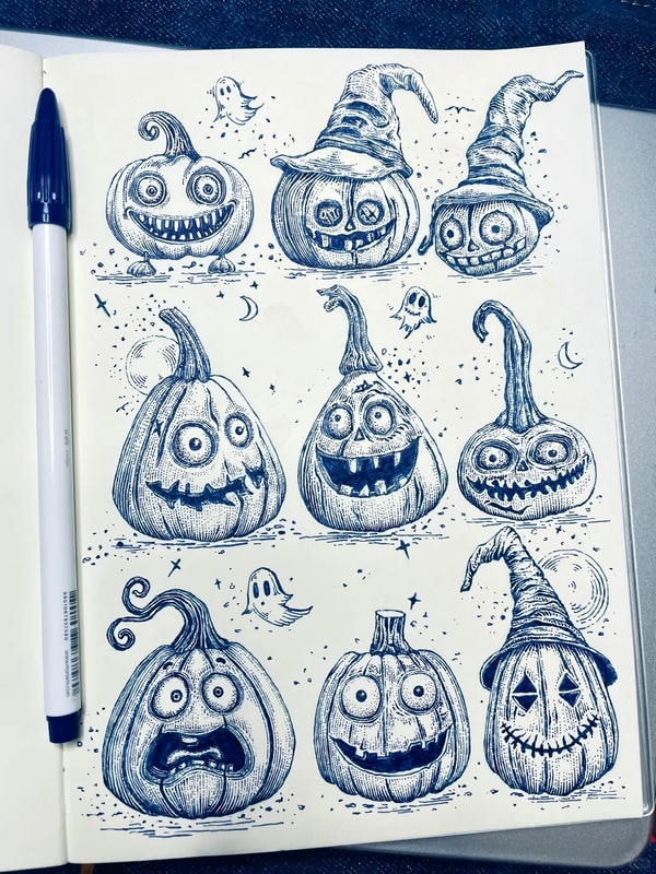 trang trí bí ngô 38