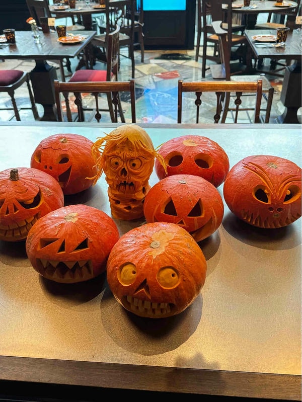 trang trí bí ngô 5