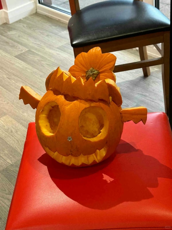 trang trí bí ngô 7