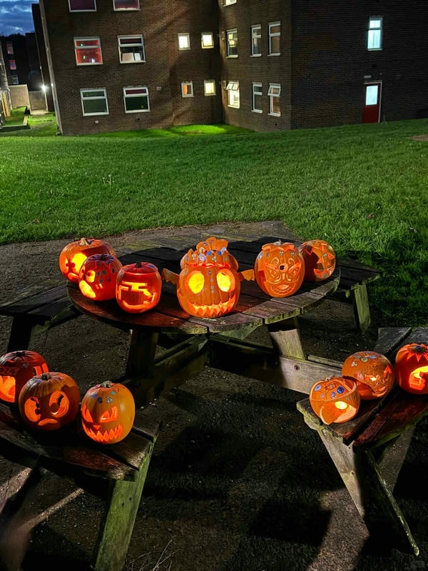 trang trí bí ngô 8