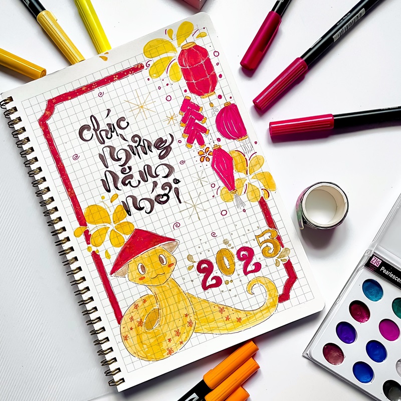 trang trí bìa sách 1