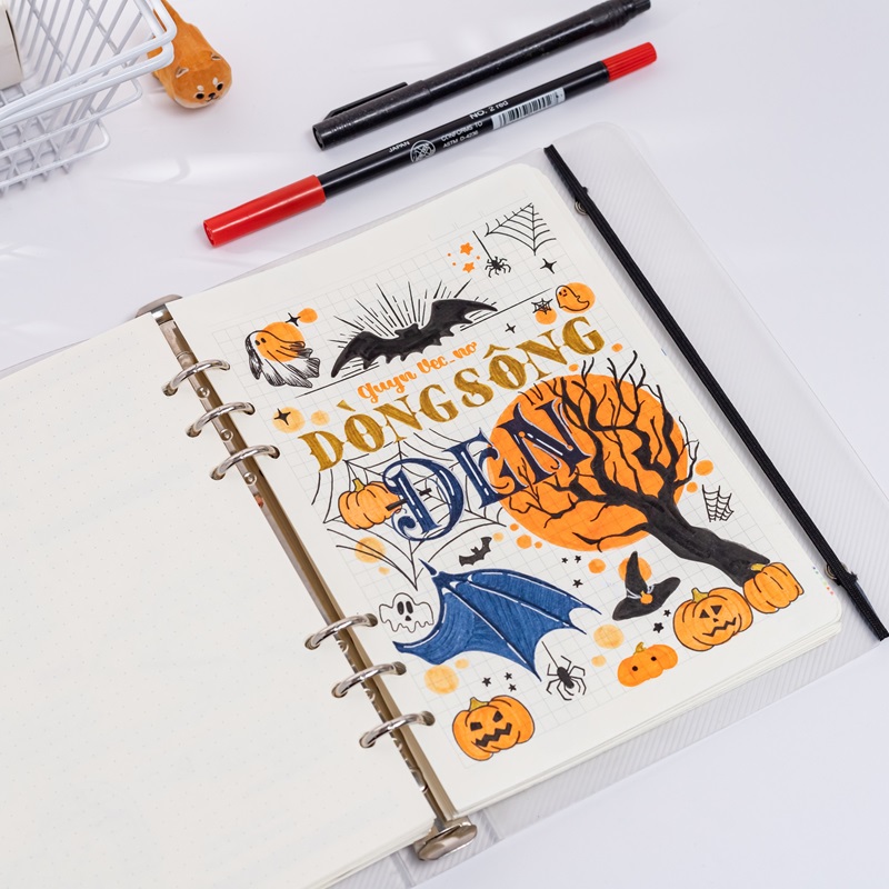 trang trí bìa sách 15