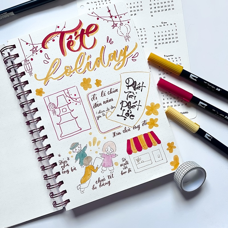 trang trí bìa sách 2