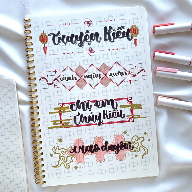 trang trí bìa sách 3