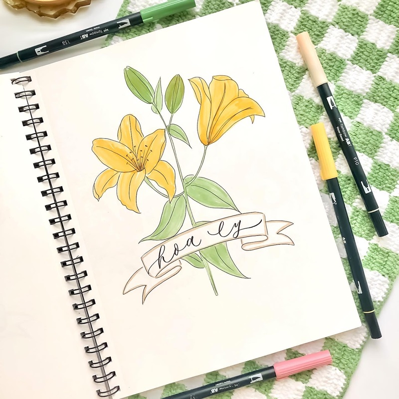 trang trí bìa sách 36