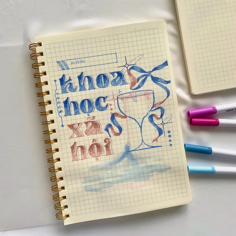 trang trí bìa sách 5