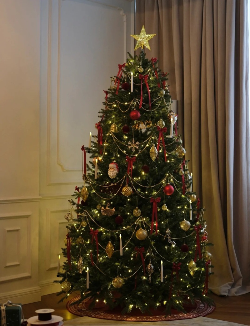 trang trí cây thông noel 17