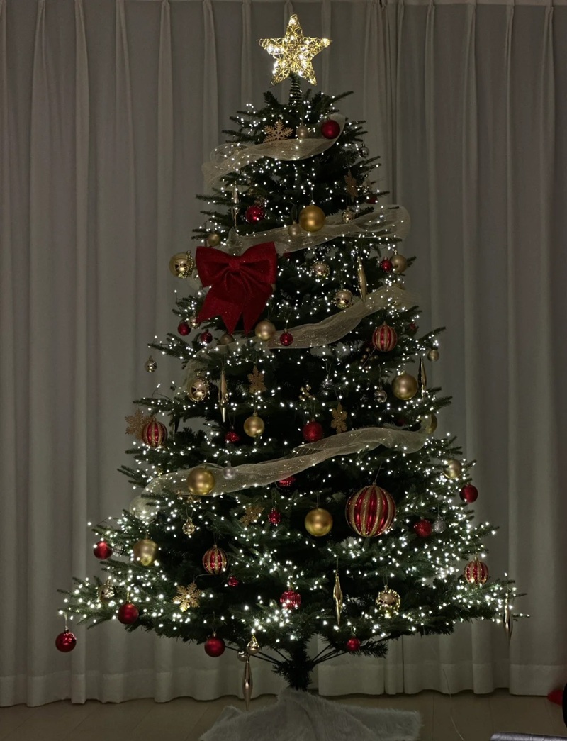 trang trí cây thông noel 2