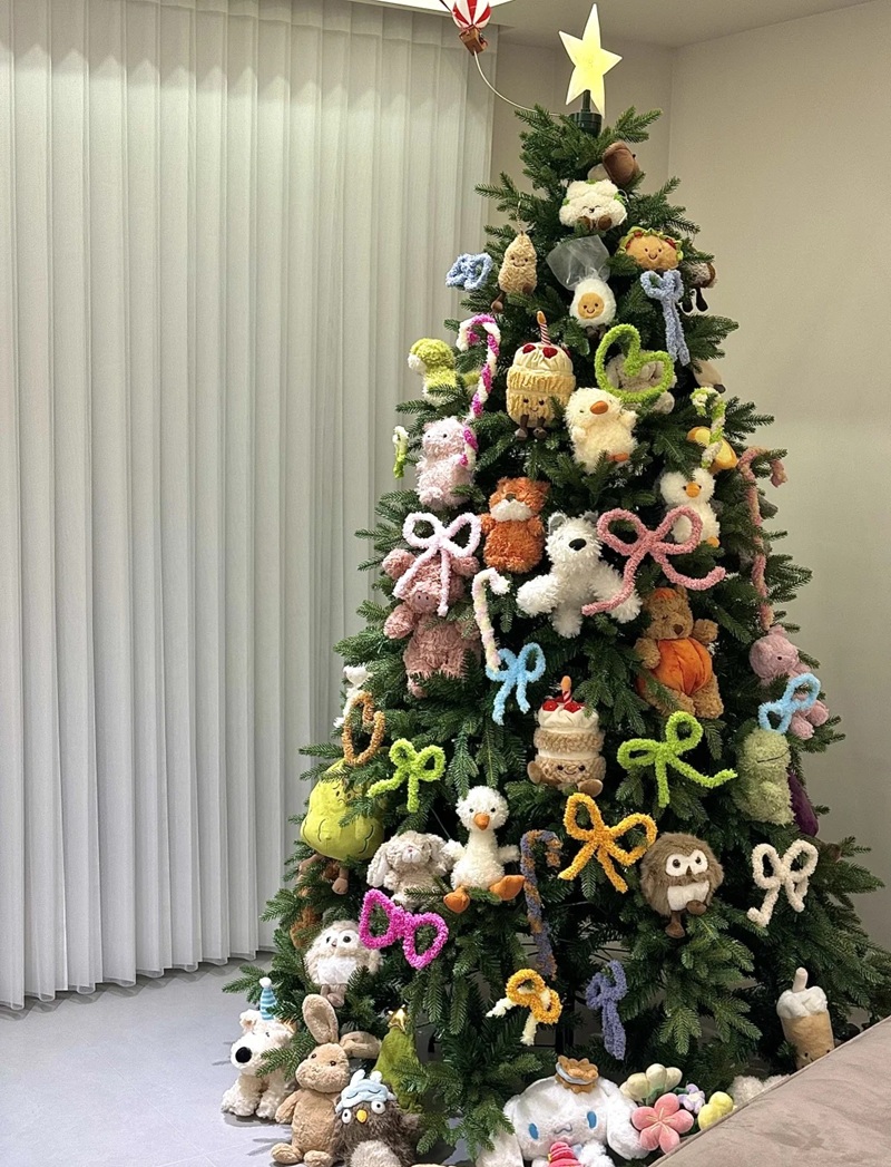 trang trí cây thông noel 3