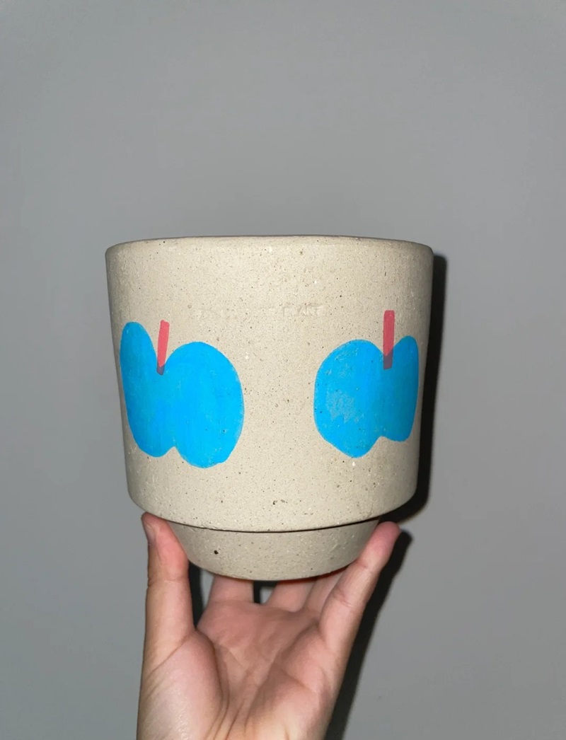 trang trí chậu cây 20