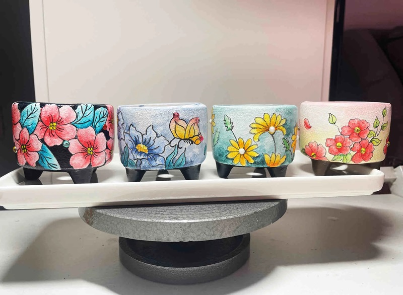 trang trí chậu cây 36