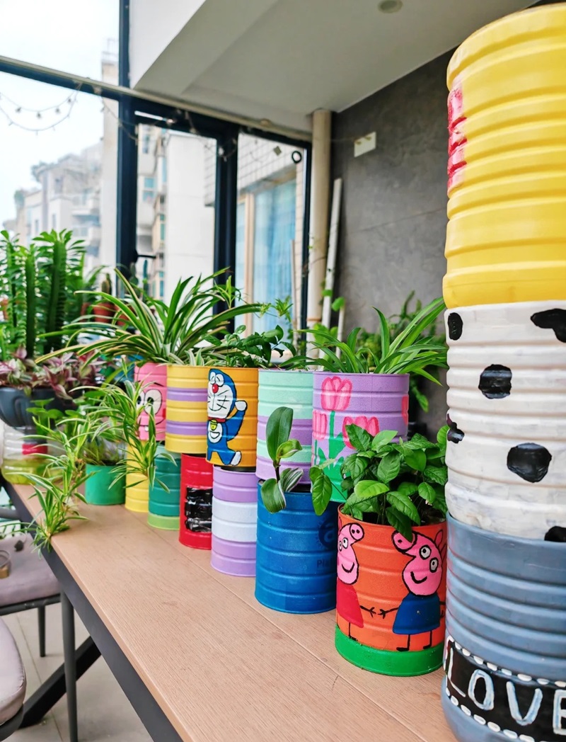 trang trí chậu cây 37