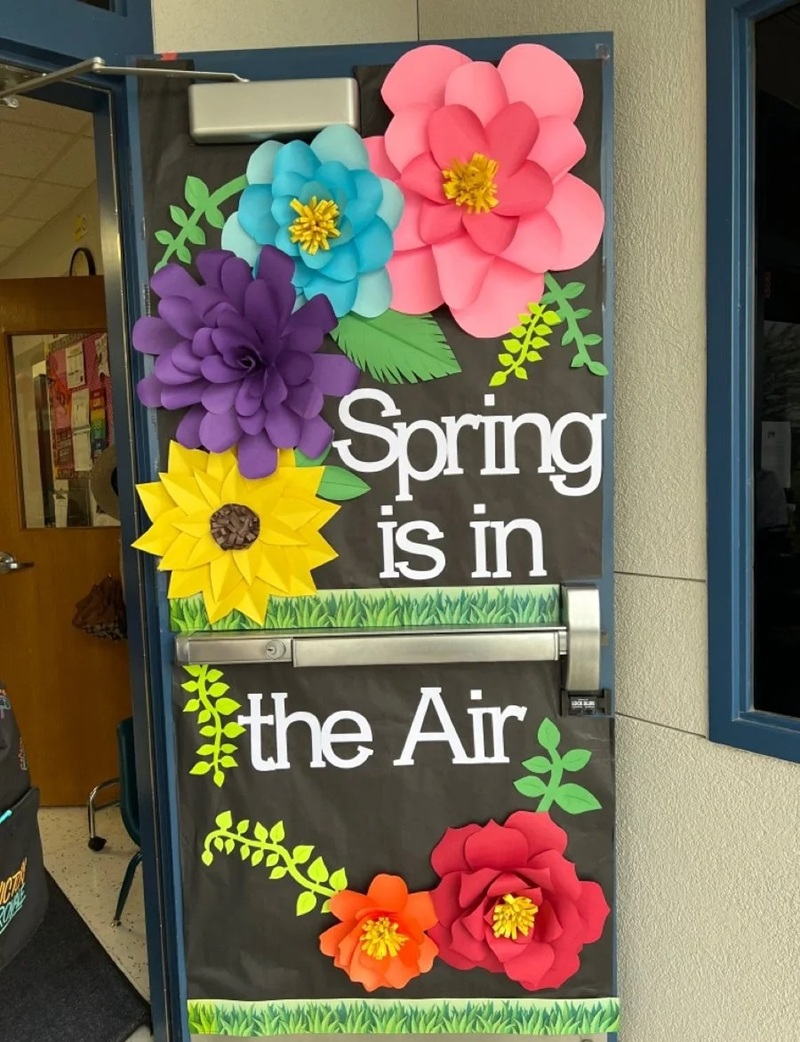 trang trí cửa lớp mầm non 29