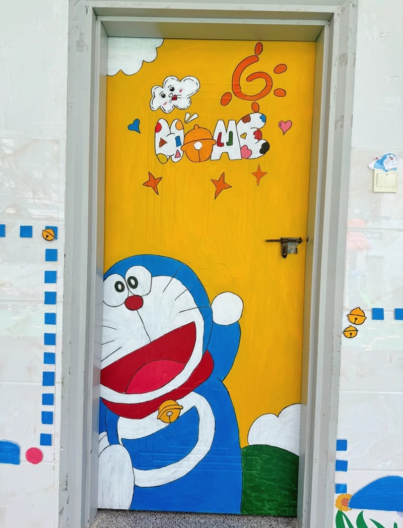 trang trí cửa lớp mầm non 38