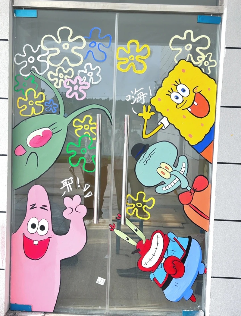 trang trí cửa lớp mầm non 39