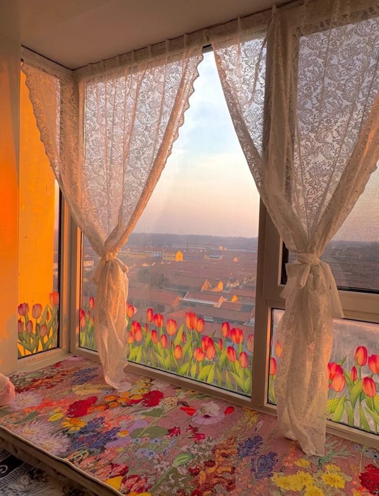 trang trí cửa sổ