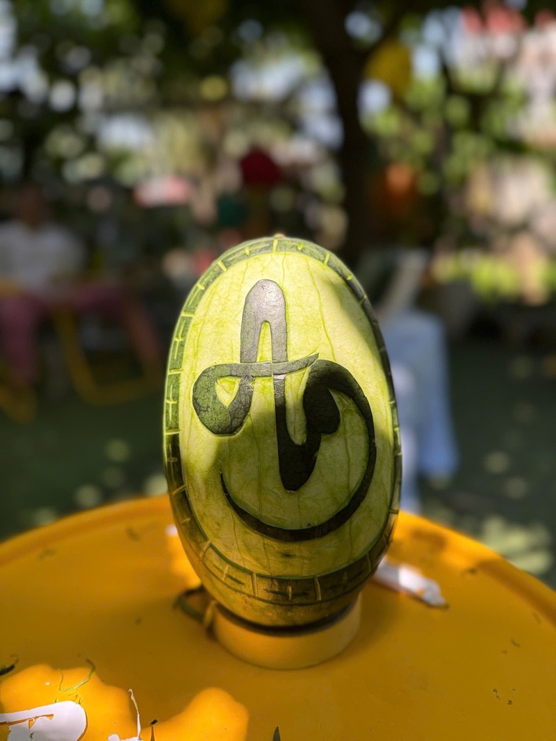 trang trí dưa hấu 11