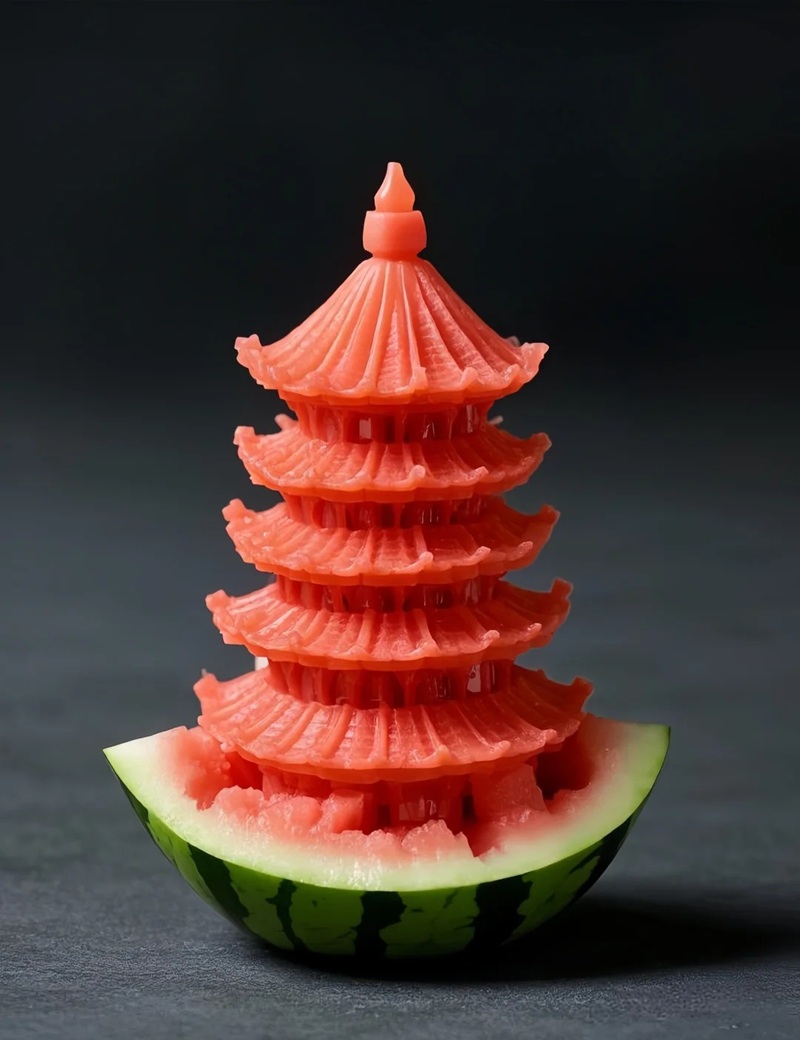 trang trí dưa hấu 16