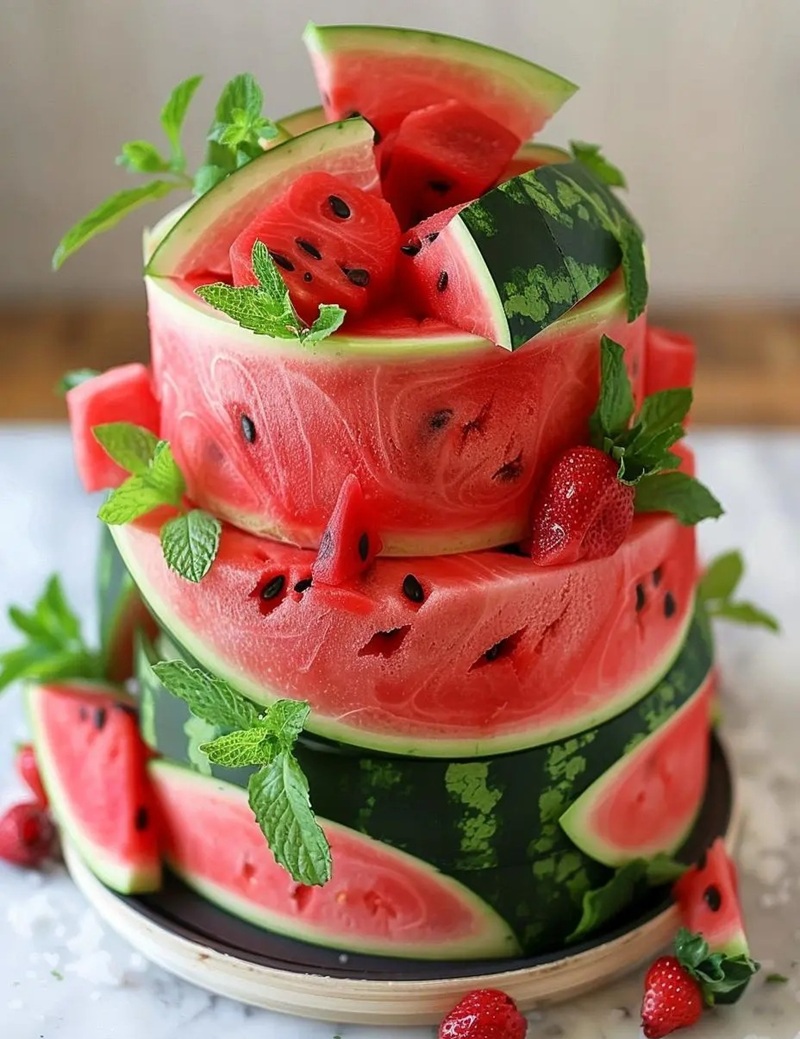 trang trí dưa hấu 20