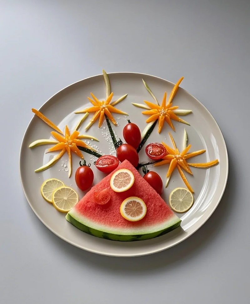 trang trí dưa hấu 32