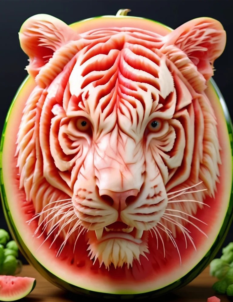 trang trí dưa hấu 35