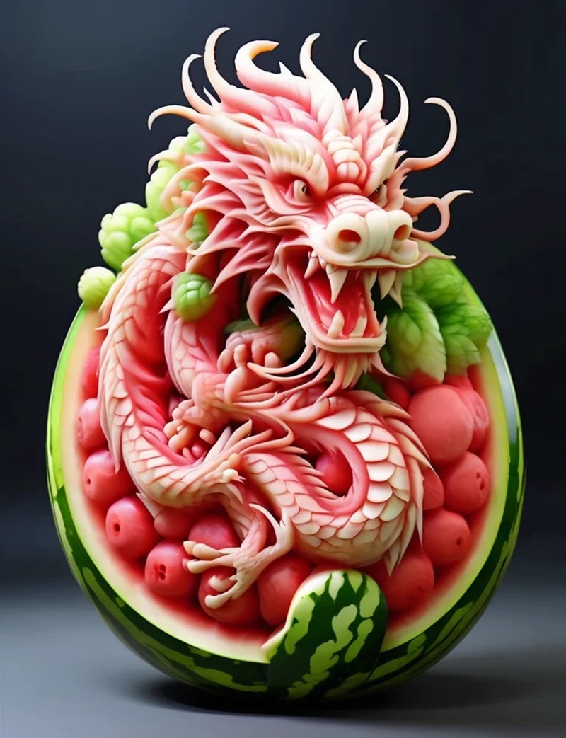 trang trí dưa hấu 36