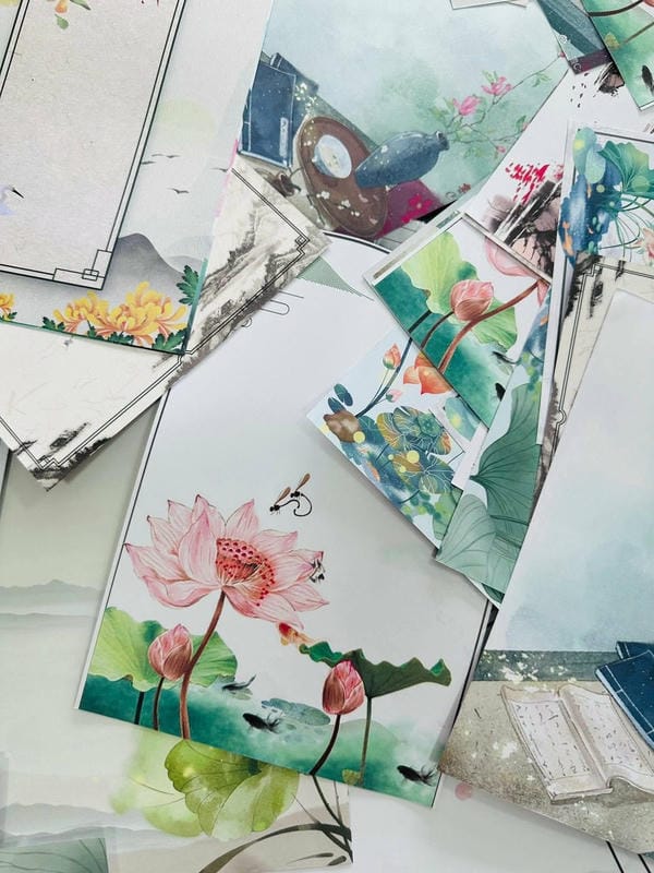 trang trí giấy A4 16