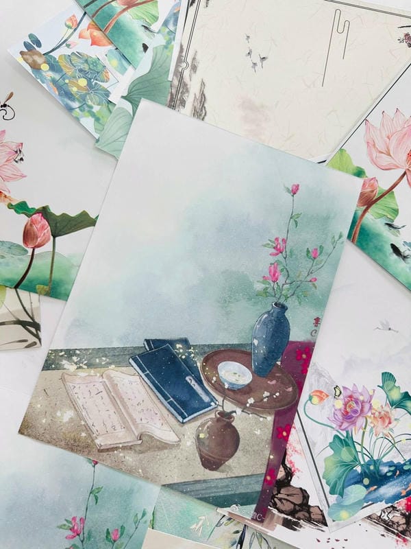 trang trí giấy A4 18