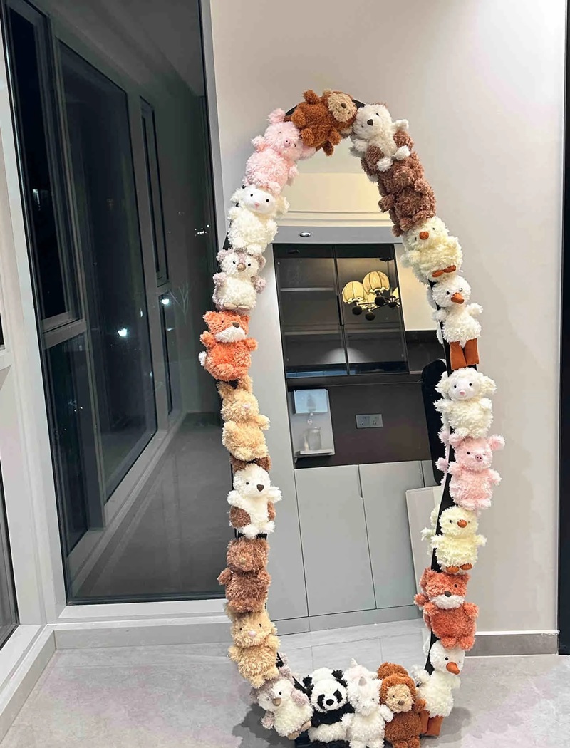 trang trí gương​ 30