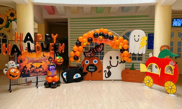 trang trí halloween mầm non 35