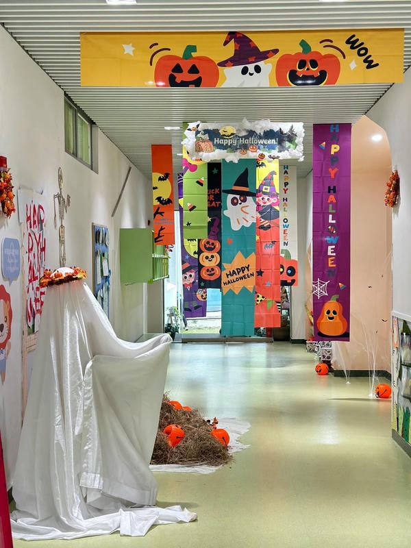 trang trí halloween mầm non 5