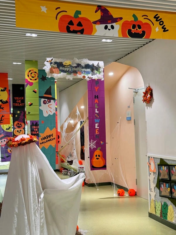 trang trí halloween mầm non 6