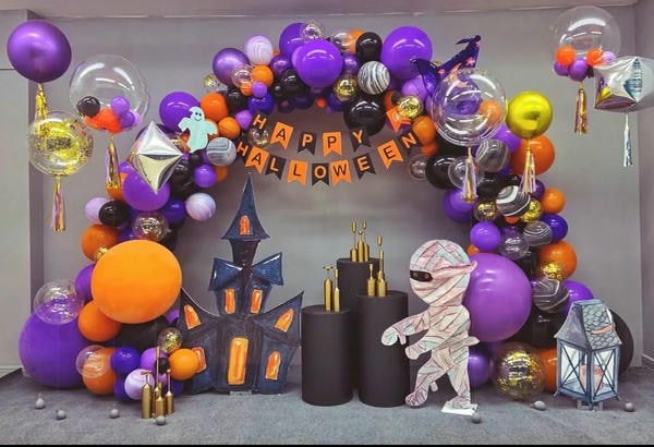 trang trí halloween mầm non 7