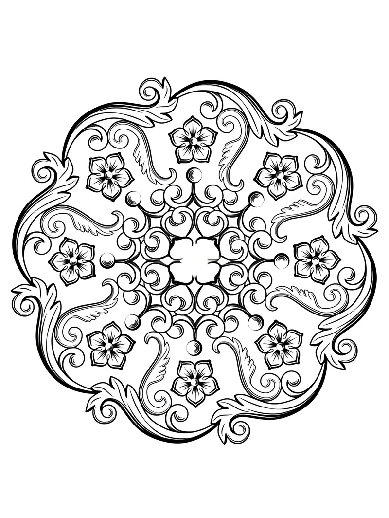 trang trí hình tròn 21