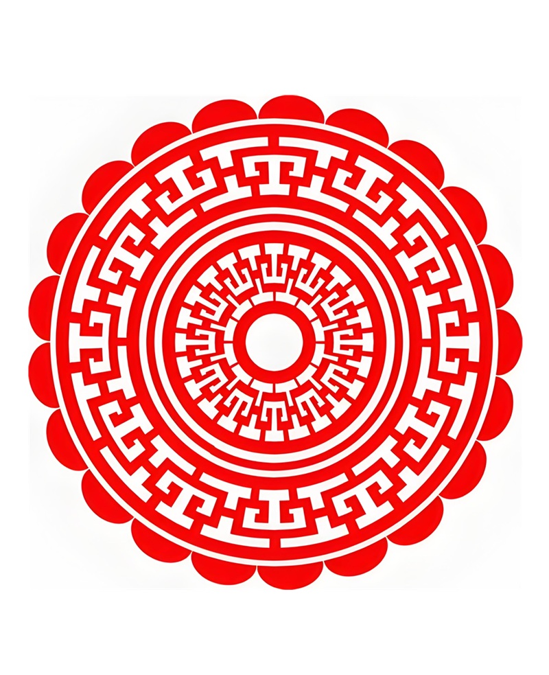 trang trí hình tròn 30