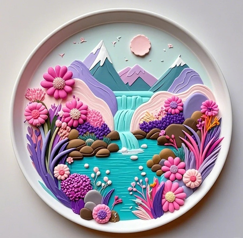 trang trí hình tròn 8