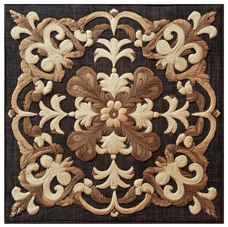 trang trí hình vuông đối xứng 1