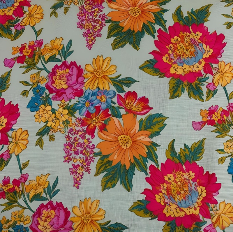 trang trí hình vuông hoa lá 14