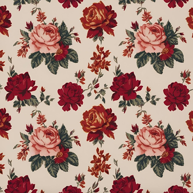 trang trí hình vuông hoa lá 18