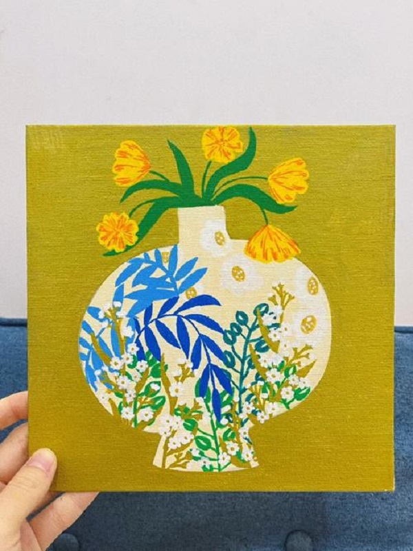 trang trí lọ hoa 5