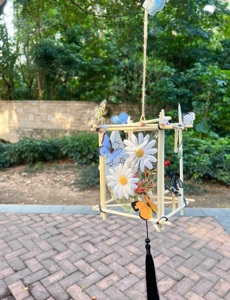 trang trí lồng đèn 12