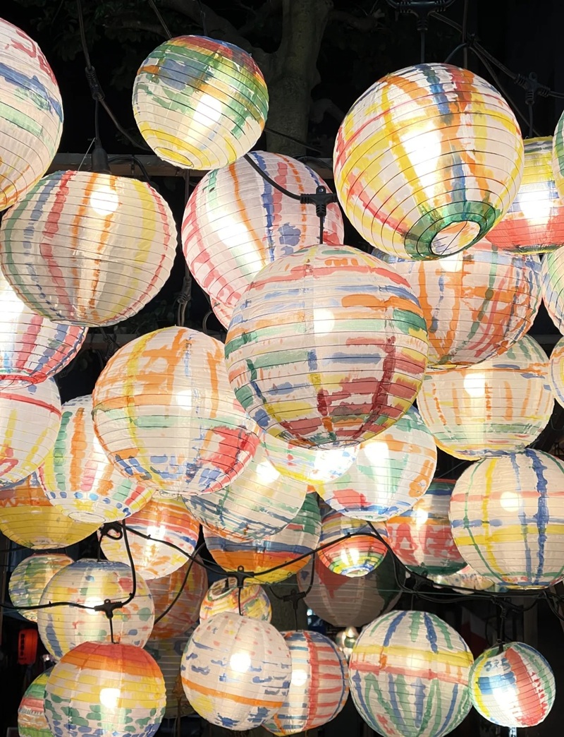 trang trí lồng đèn 7