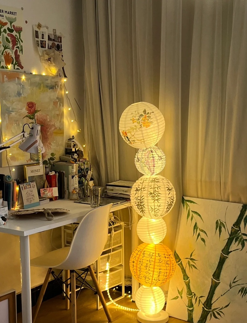 trang trí lồng đèn 9