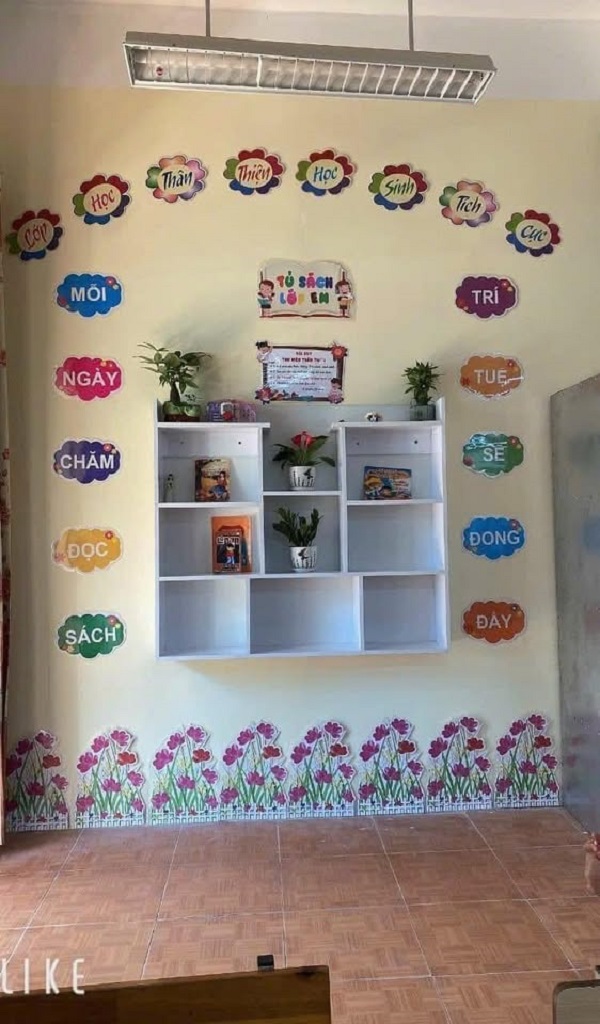 trang trí lớp học tiểu học 13