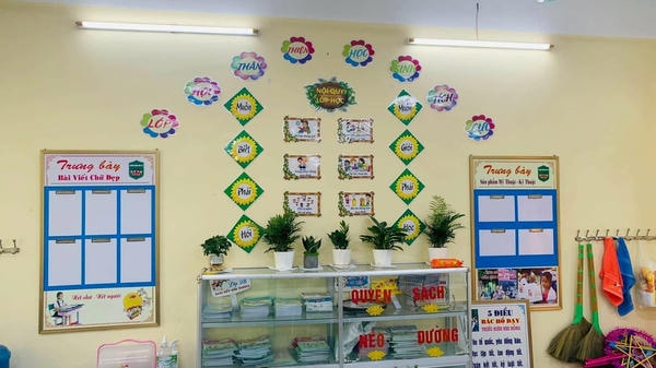 trang trí lớp học tiểu học 19