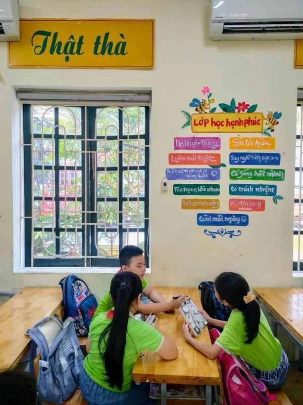 trang trí lớp học tiểu học 21