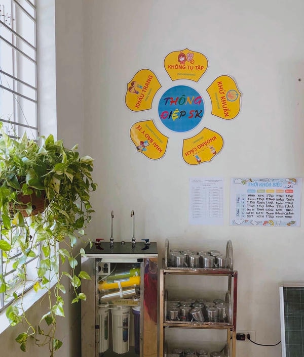 trang trí lớp học tiểu học 24